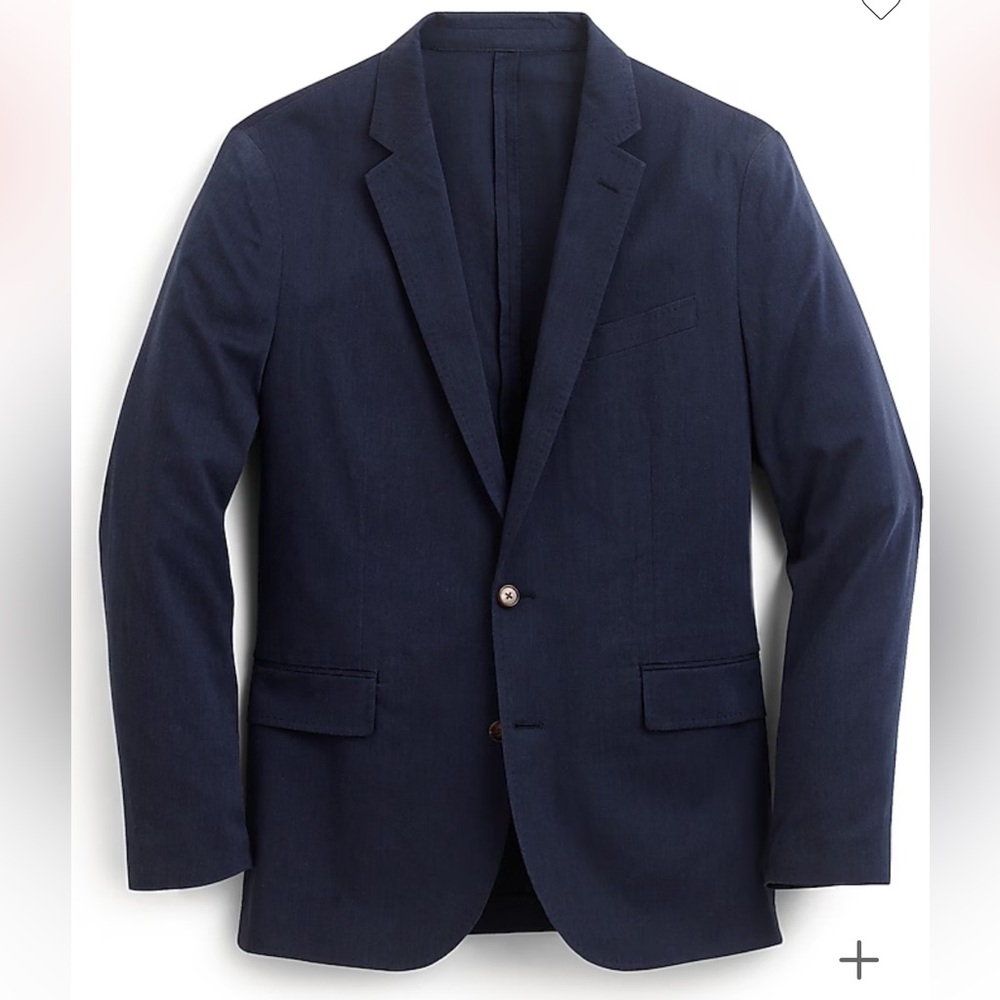 J Crew navy blue suit jacket blazer